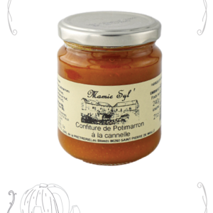 Confiture de Potimarron à la cannelle 21cl